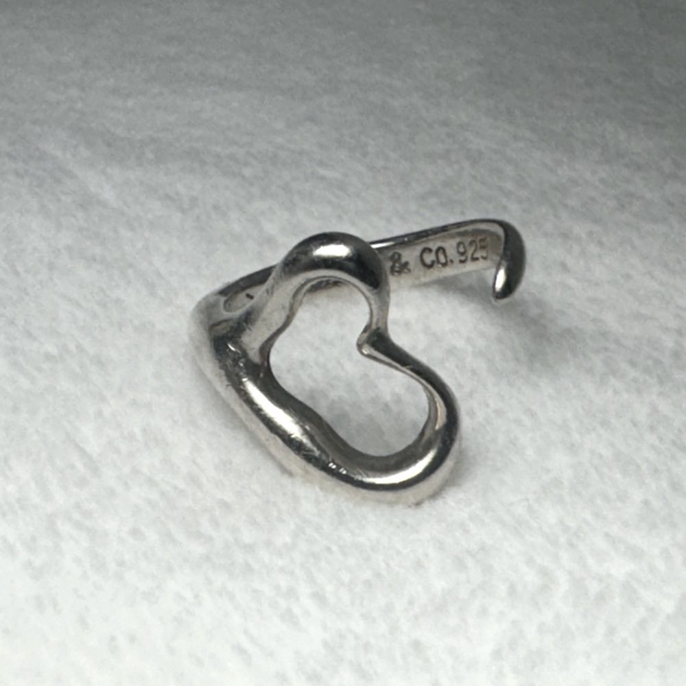 Tiffany & Co. “Elsa Peretti” Open Heart Ring